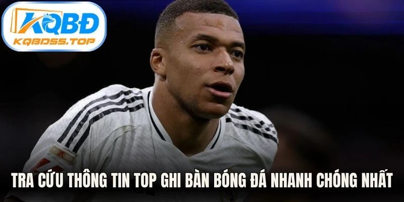Tra cứu thông tin top ghi bàn bóng đá nhanh chóng nhất